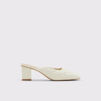 ALDO Drenna Mules Skor Dam Vita | 6384950-UZ