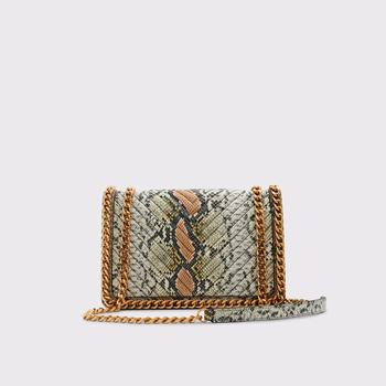 ALDO Greenwald Crossbody Väska Dam Beige Ormskinn | 4281709-WY