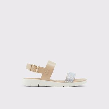 ALDO Woema Platta Sandaler Dam Vita Beige | 5136042-KZ