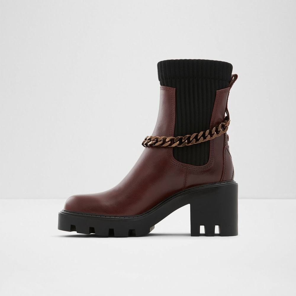 ALDO Allout Ankelboots Dam Mörkbruna | 8495126-OD