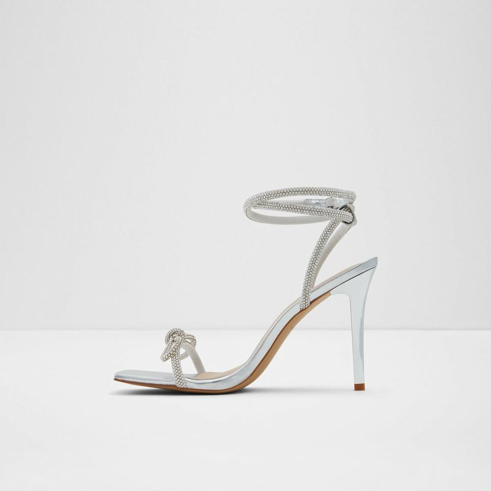 ALDO Barrona Sandaler Klack Dam Silver | 6035971-UA