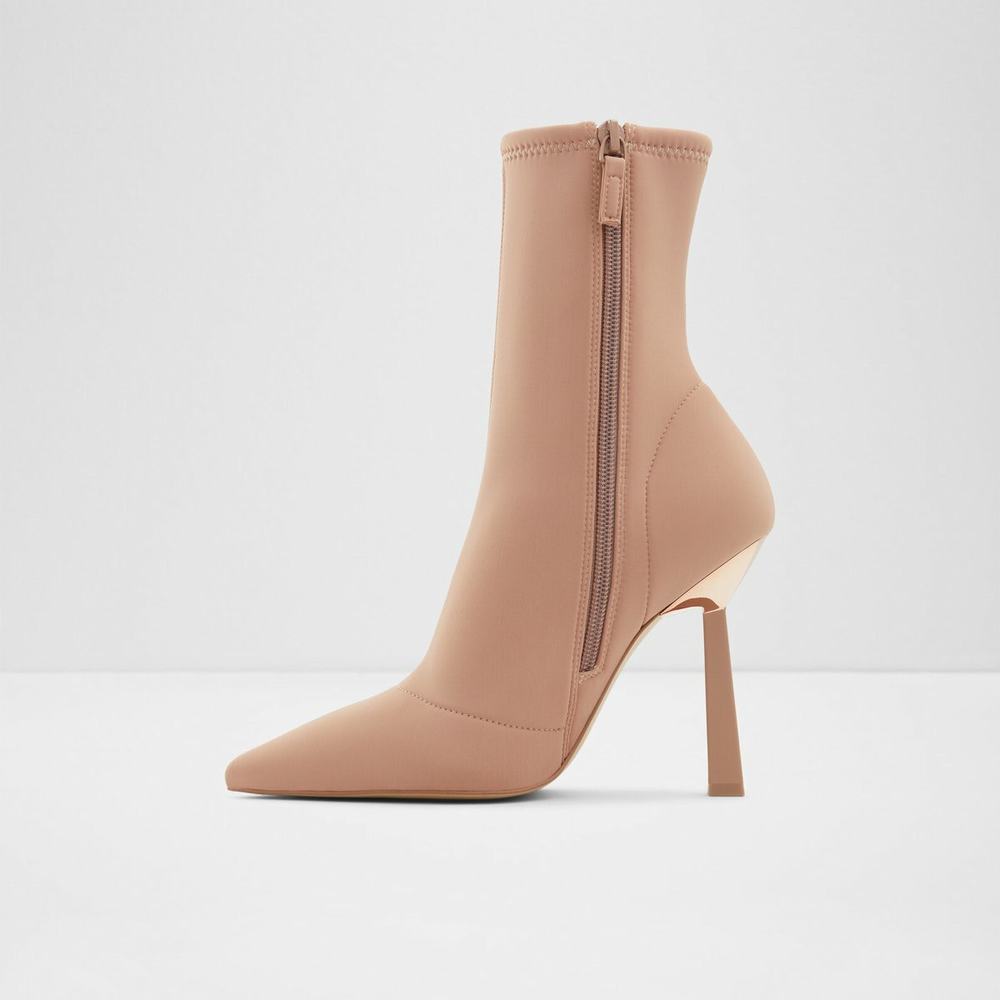 ALDO Carmina Ankelboots Dam Ljusbeige | 6319524-BW