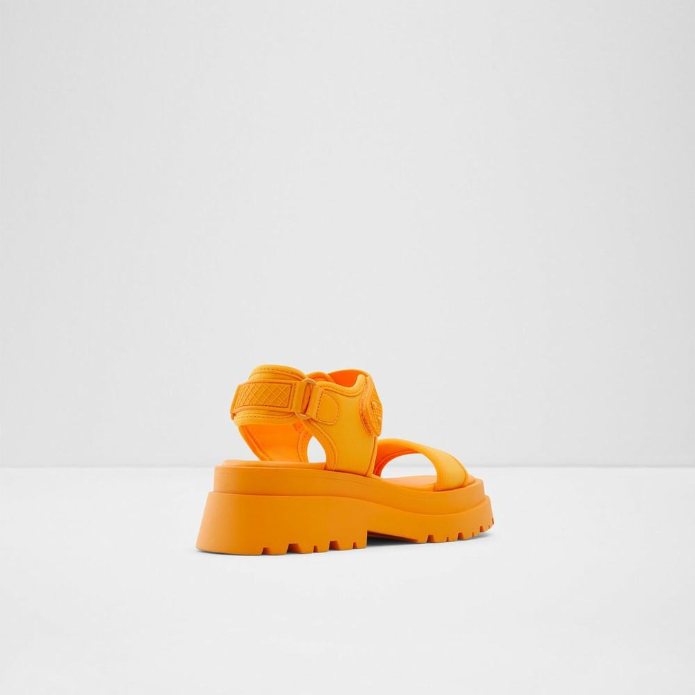 ALDO Cendrix Platta Sandaler Dam Orange | 4603918-DM