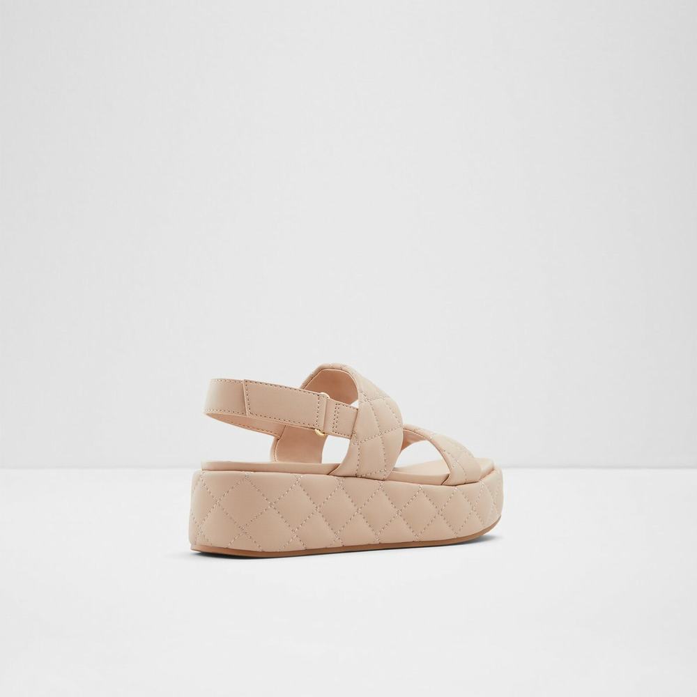 ALDO Cossette Platåsandaler Med Klack Dam Beige | 0897564-AO