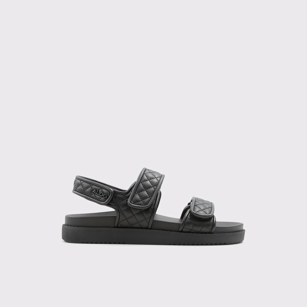 ALDO Eowiliwia Platta Sandaler Dam Svarta | 4591278-VA