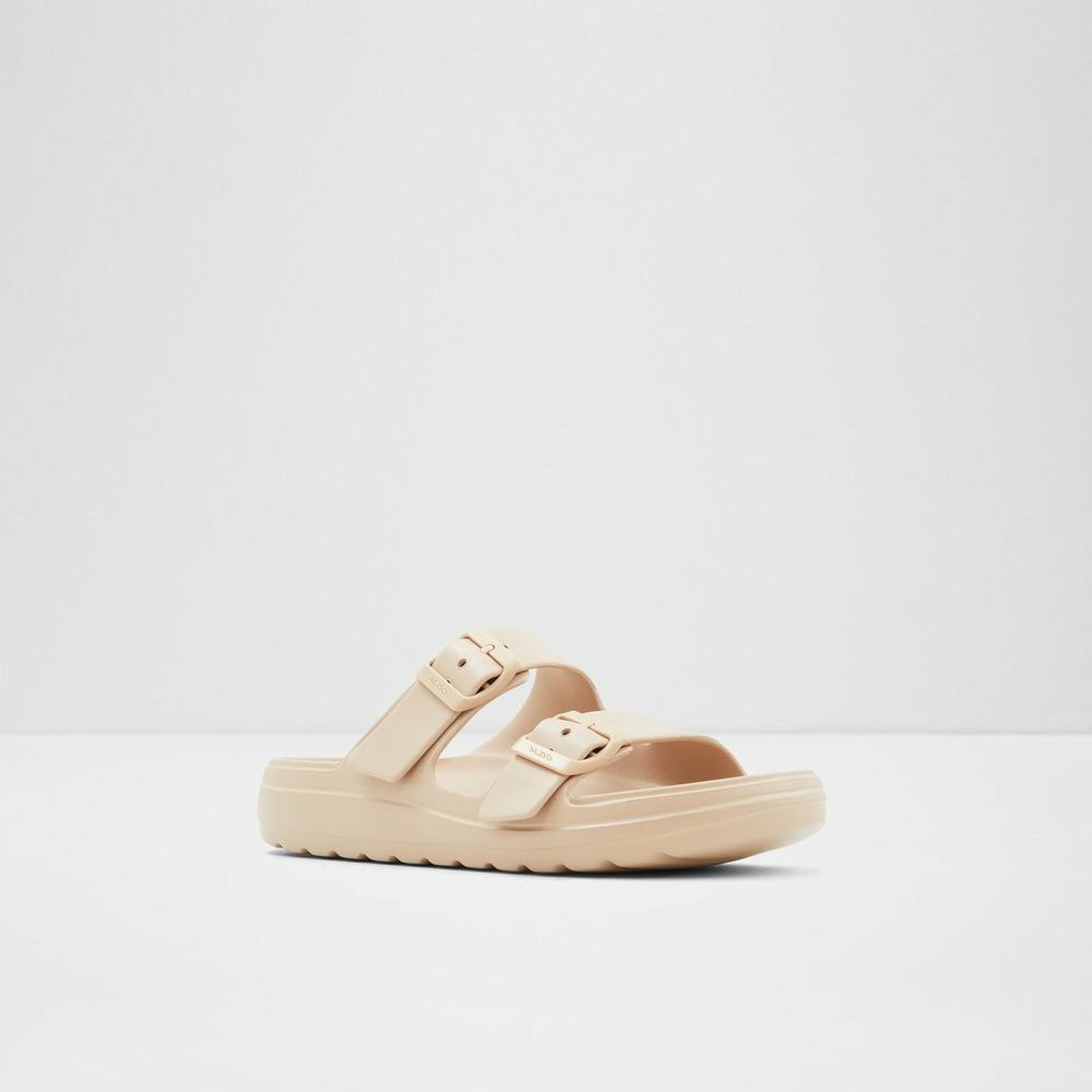 ALDO Eteiven Platta Sandaler Dam Beige | 8479023-FO