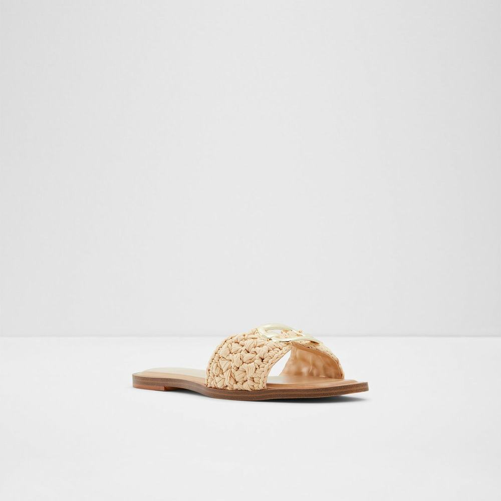 ALDO Glaeswen Platta Sandaler Dam Beige | 1975826-BR