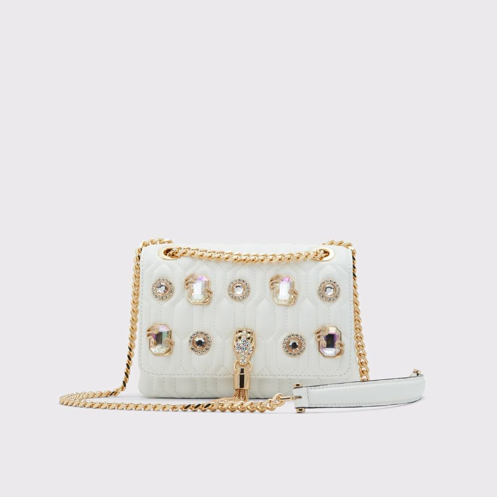 ALDO Heirloom Crossbody Väska Dam Vita | 9062147-FN