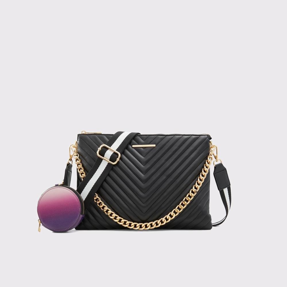 ALDO Henie Crossbody Väska Dam Svarta | 0457162-BP