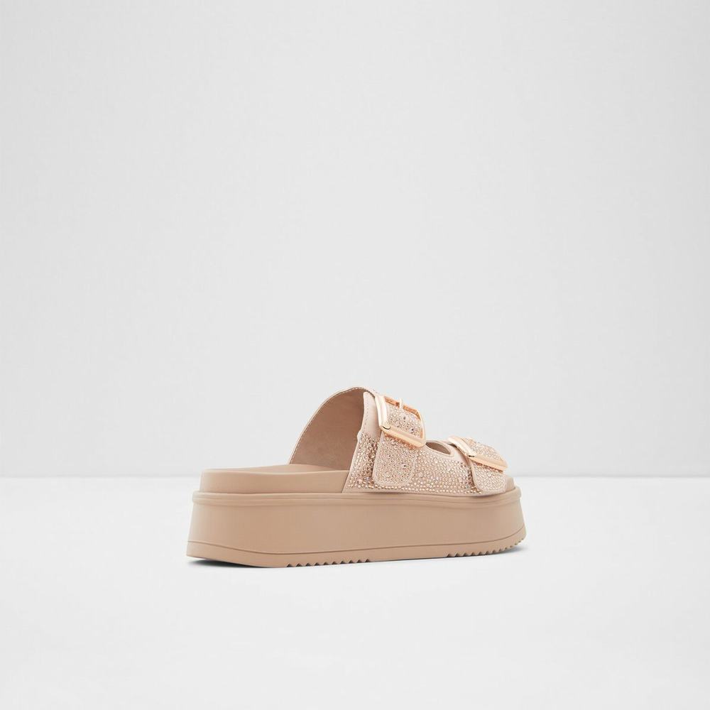 ALDO Jika Kilklack Sandaler Dam Rosa Guld | 9147386-PJ