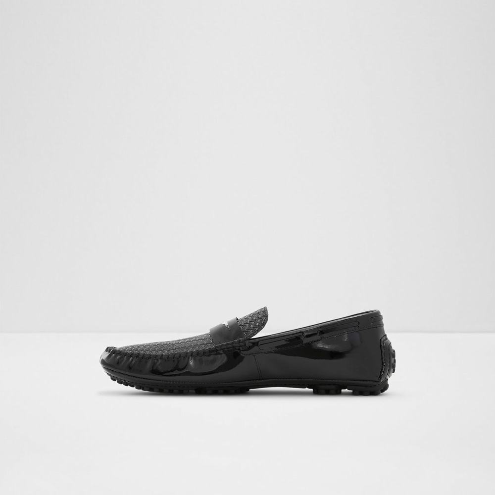 ALDO Kohn Loafers Herr Svarta | 7956214-SR