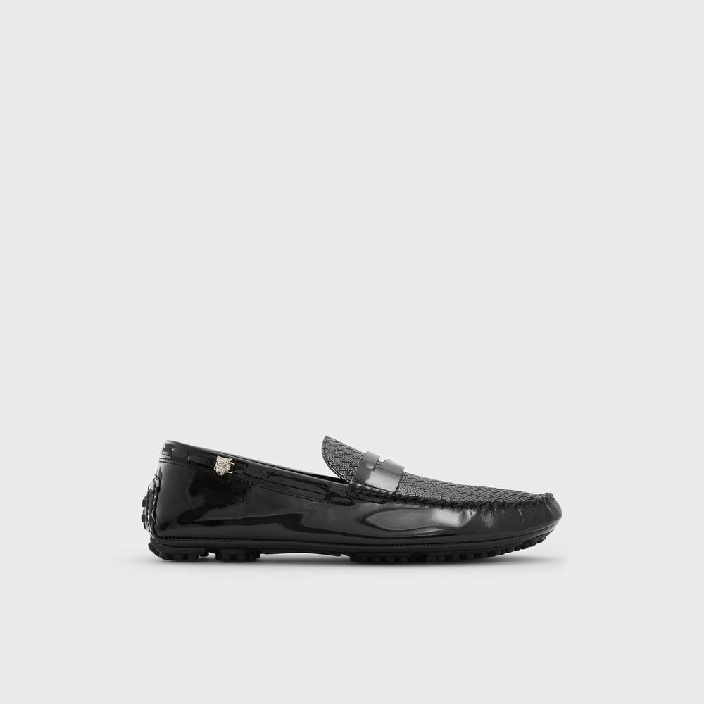 ALDO Kohn Loafers Herr Svarta | 7956214-SR