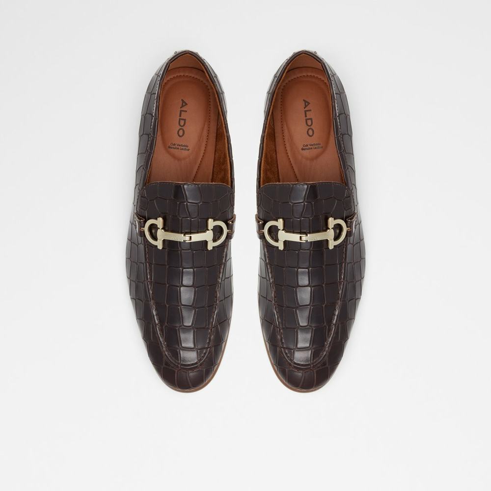 ALDO Olathienflex Loafers Herr Mörkbruna | 4612875-XS