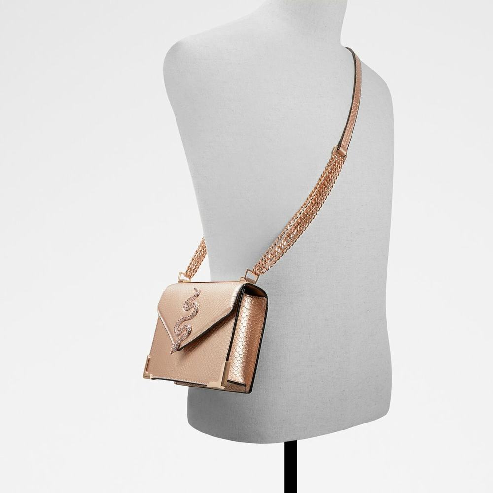 ALDO Pippirx Rose Crossbody Väska Dam Rosa Guld | 1247605-SH