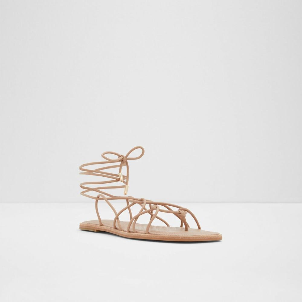 ALDO Posey Medium Platta Sandaler Dam Beige | 0173486-IS