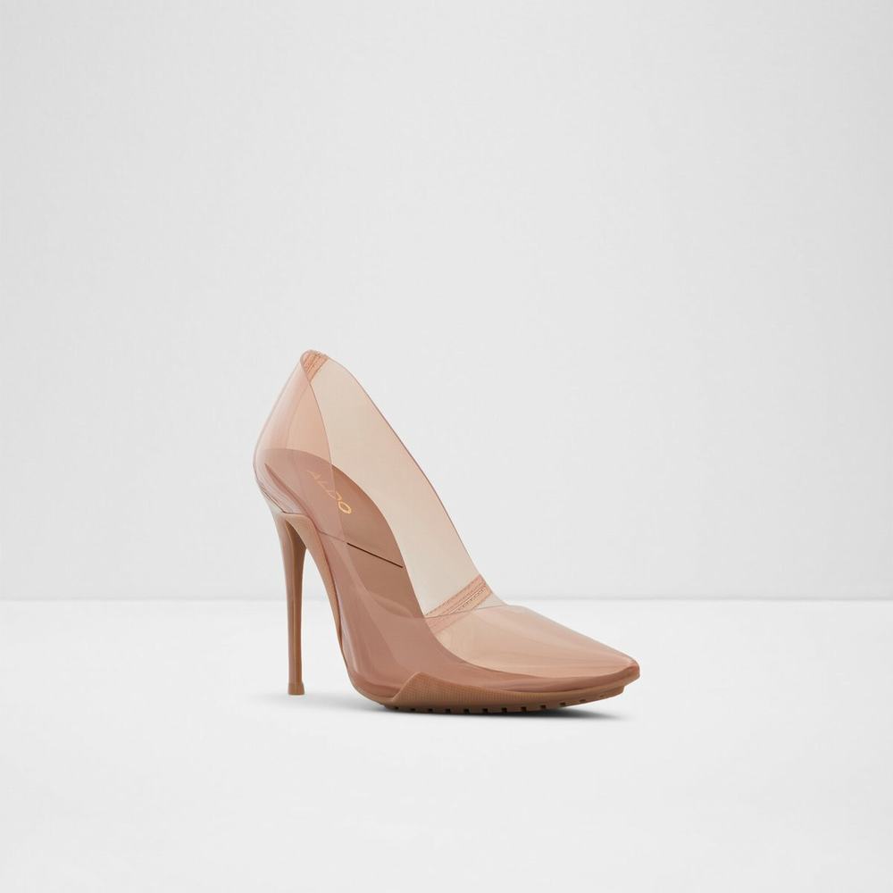 ALDO Sculptclear Pumps Dam Beige | 6894132-IA