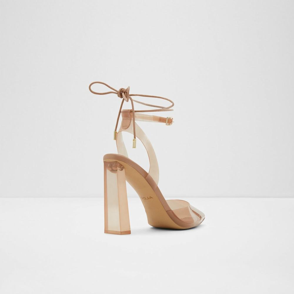 ALDO Tilah Medium Höga Klackar Dam Beige | 0269351-PO