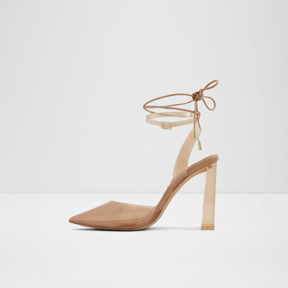 ALDO Tilah Medium Höga Klackar Dam Beige | 0269351-PO