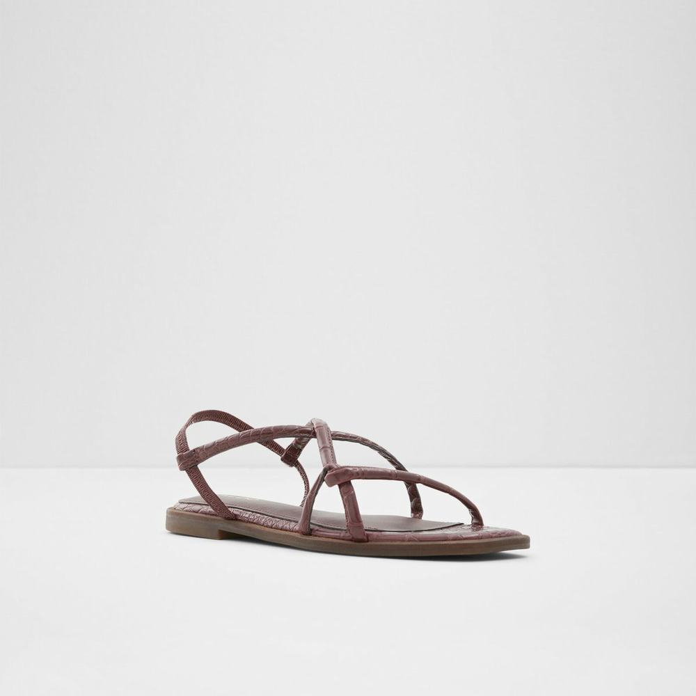 ALDO Toosieflex Platta Sandaler Dam Mörkbruna | 7058914-YC