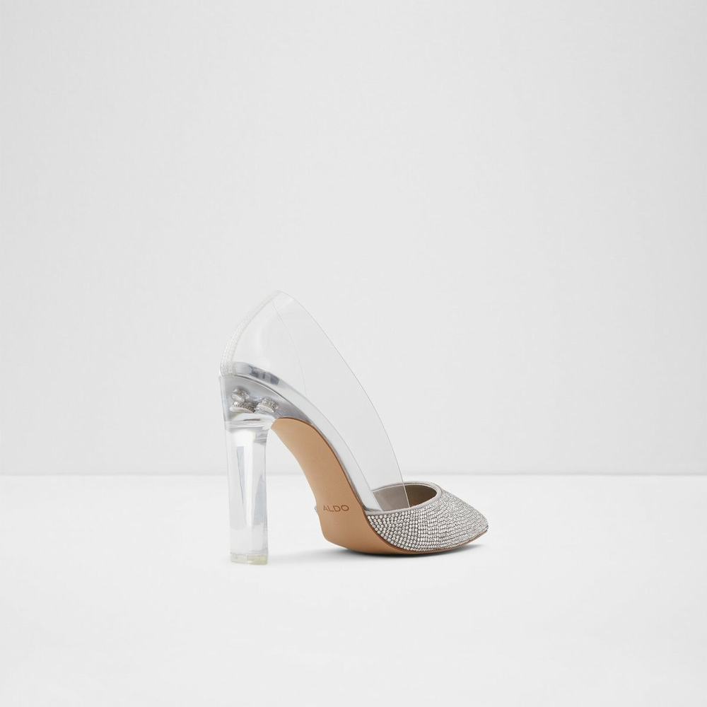 ALDO Violetta Pumps Dam Silver | 8750364-DM