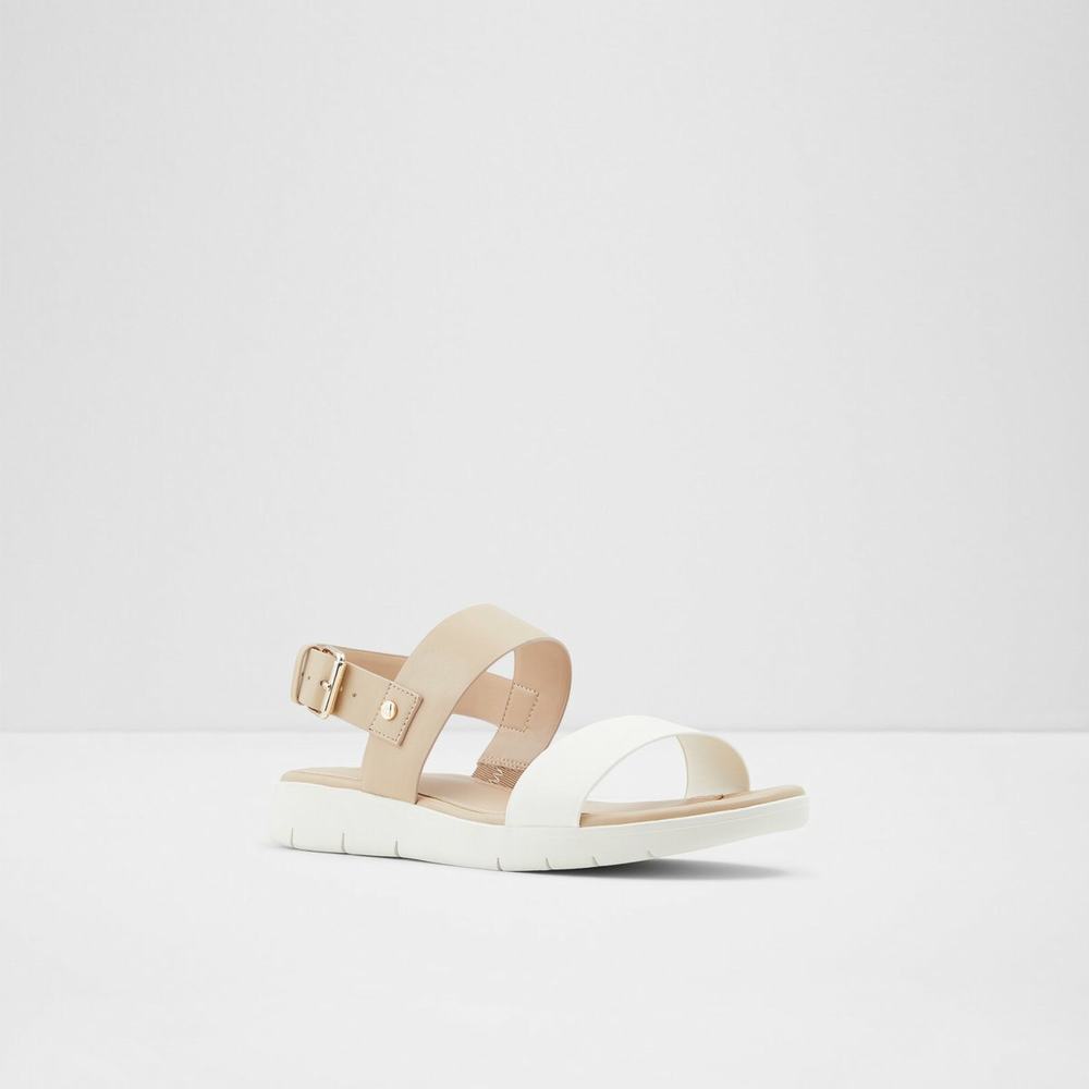 ALDO Woema Platta Sandaler Dam Beige | 5623847-AB