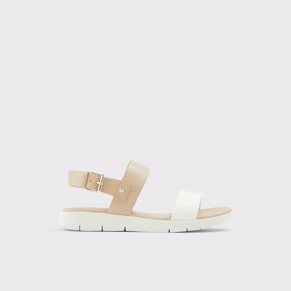 ALDO Woema Platta Sandaler Dam Beige | 5623847-AB