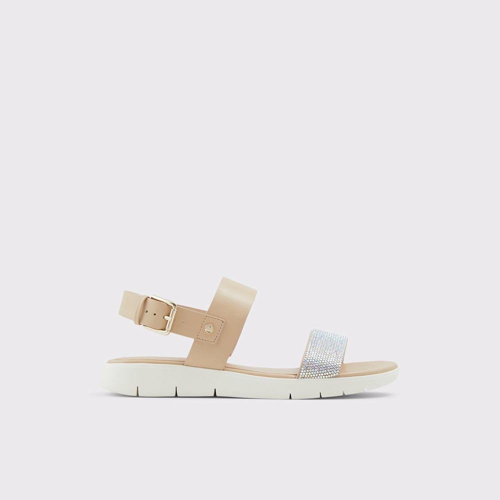 ALDO Woema Platta Sandaler Dam Vita Beige | 5136042-KZ