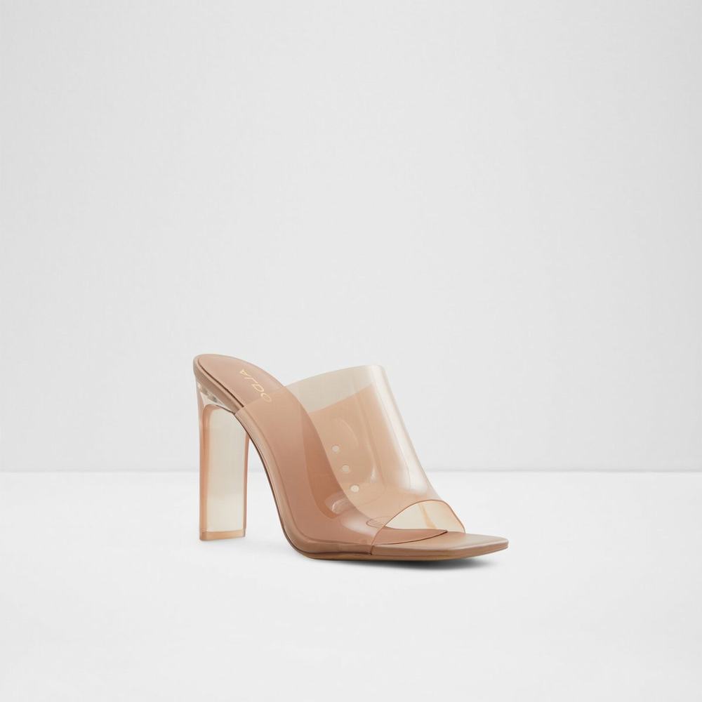 ALDO Ybendaviel Höga Klackar Dam Beige | 3672549-PQ